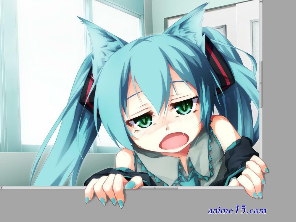 anime neko miku