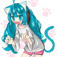 anime neko miku