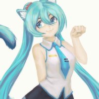 anime neko miku