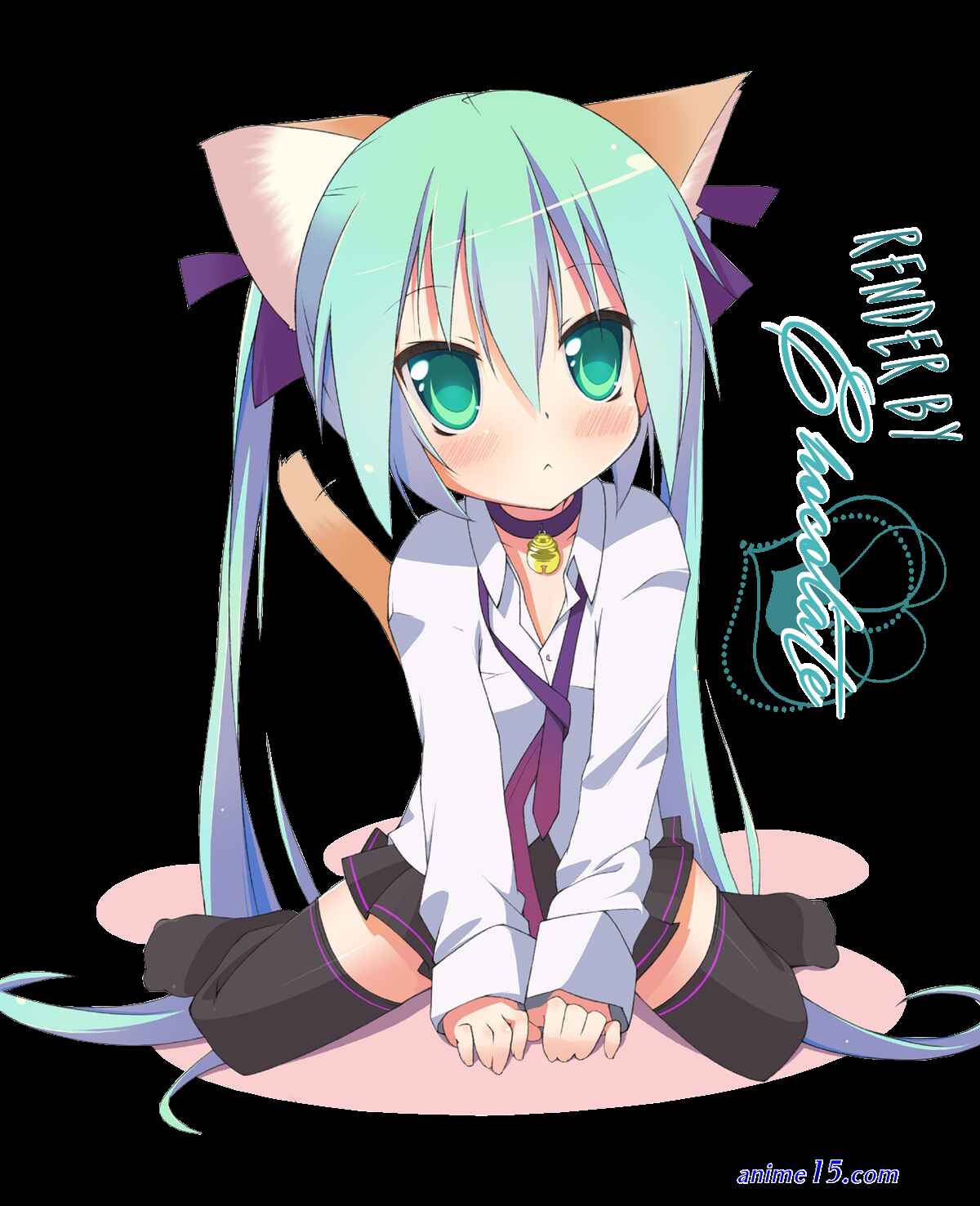 anime neko miku
