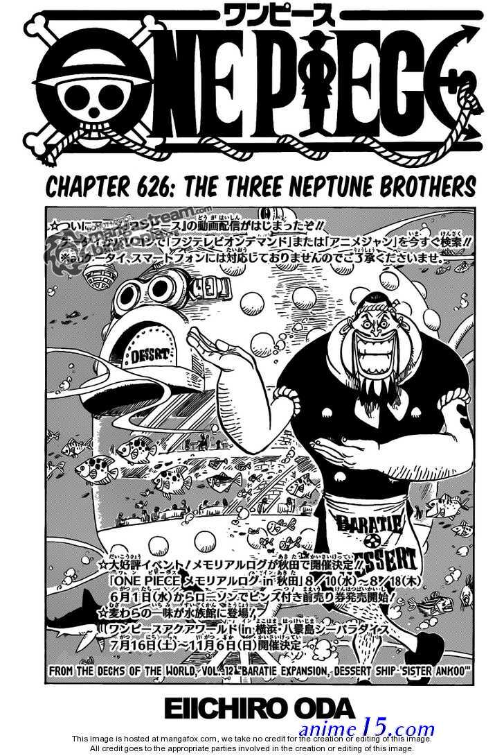 one piece 626