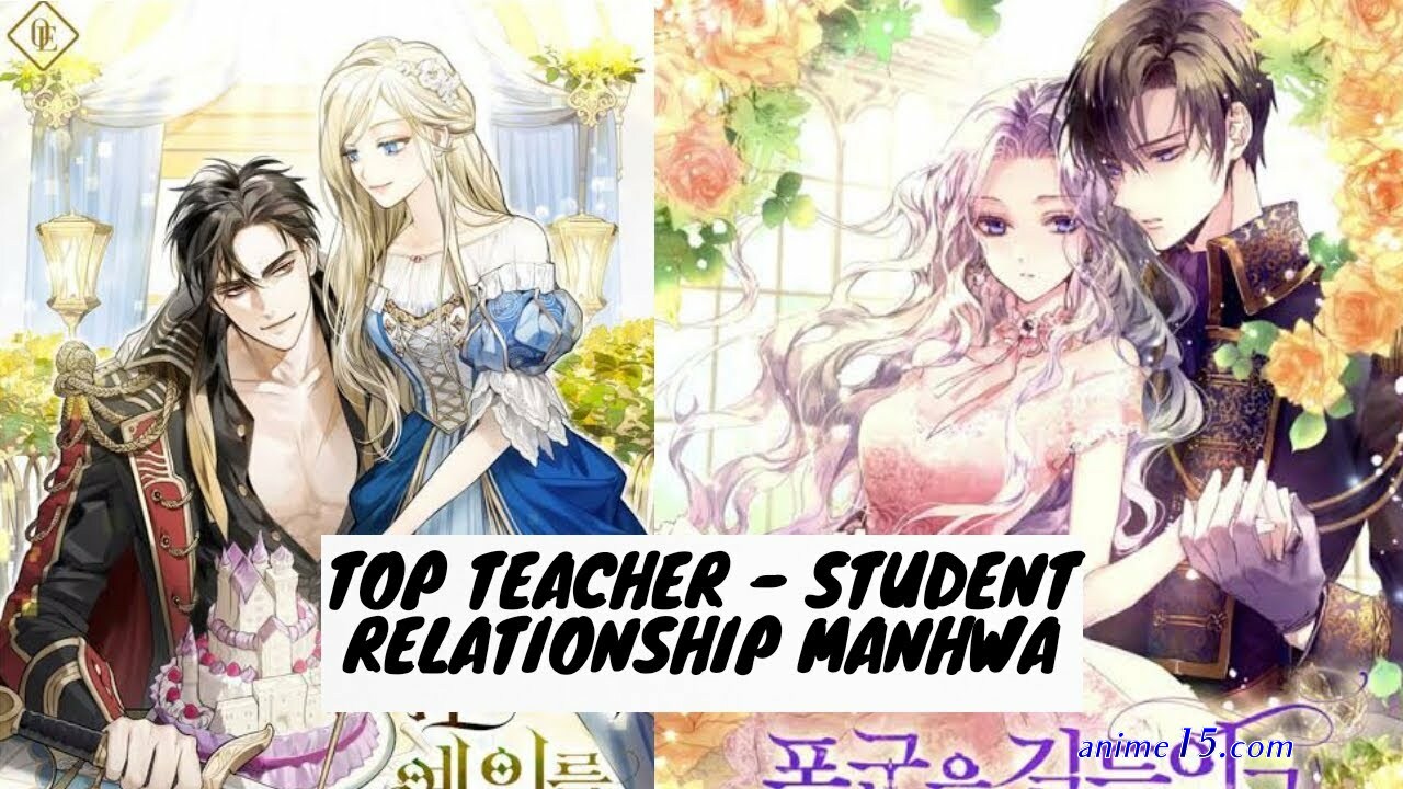 teacher and student webtoon