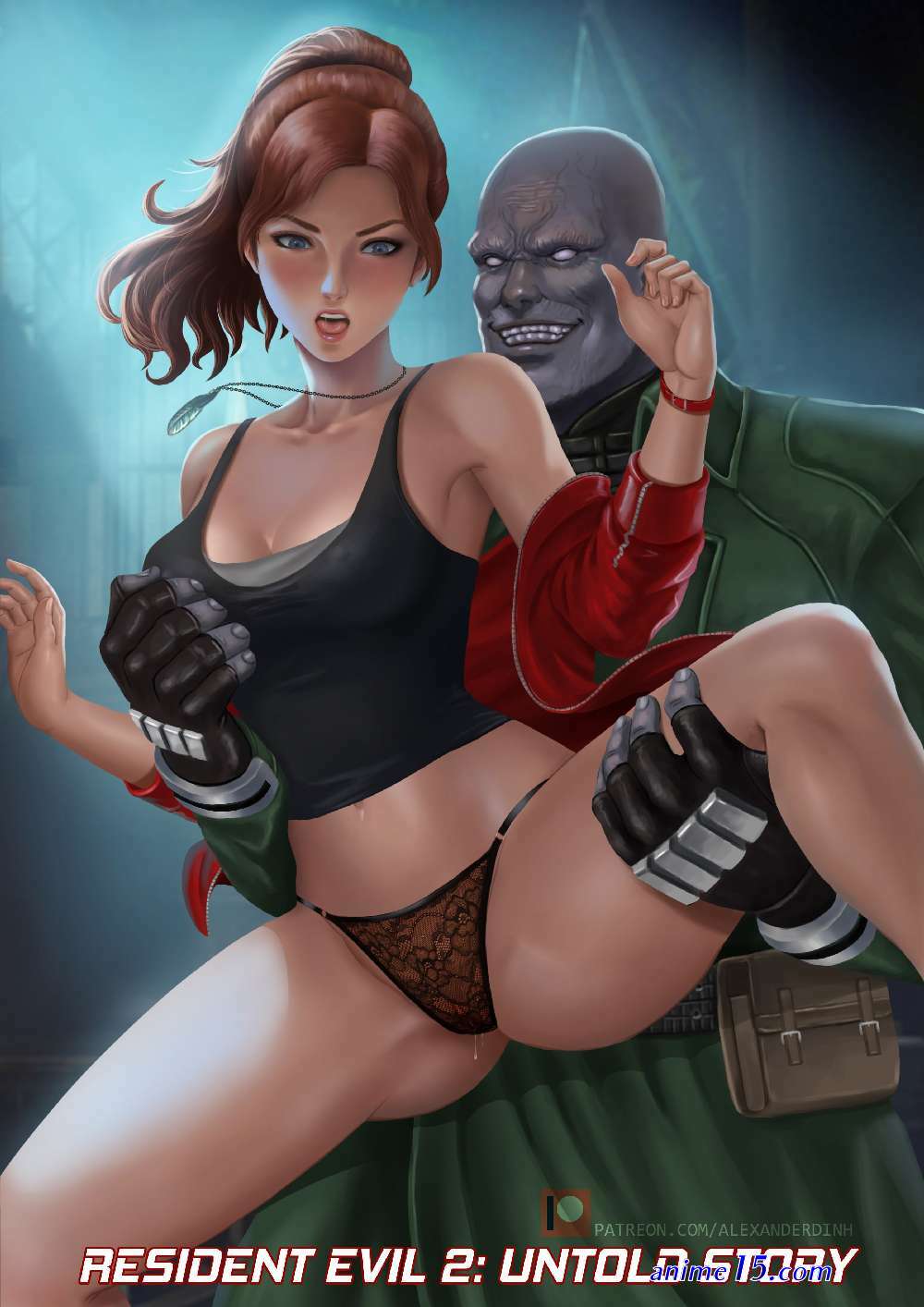xxx cómics resident evolución