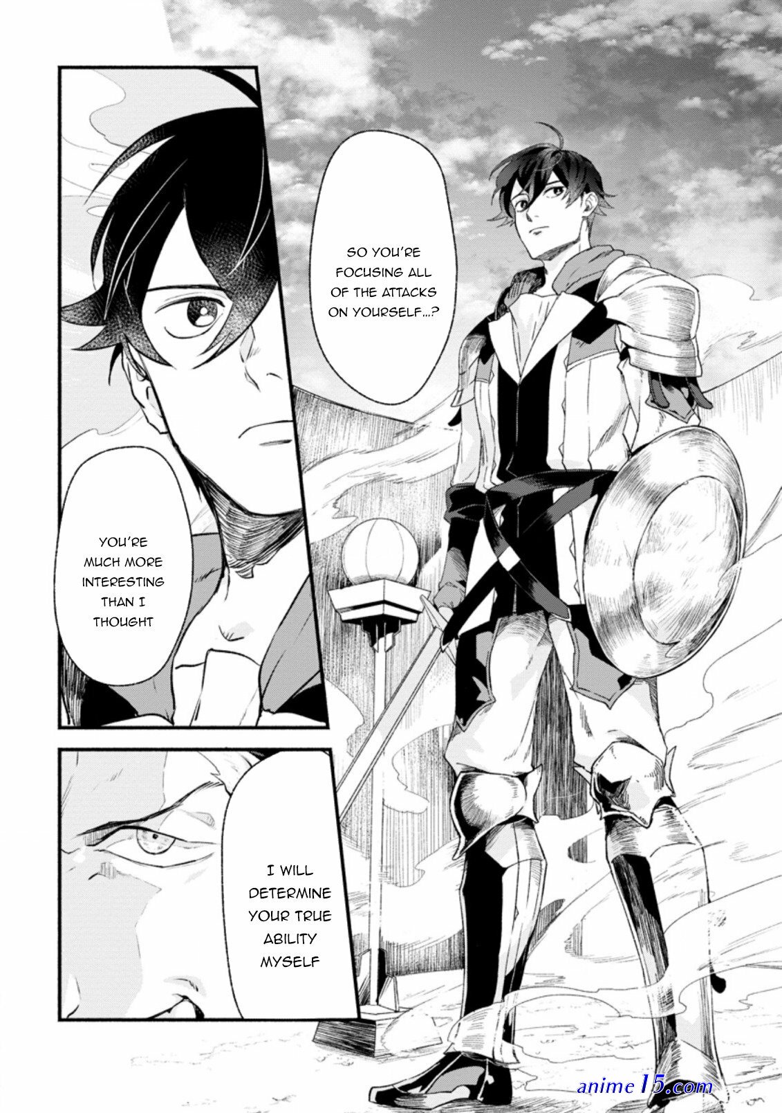 sono monban saikyou nitsuki: tsuihou sareta bougyo ryoku 9999 no senshi outo no monban toshite musou suru