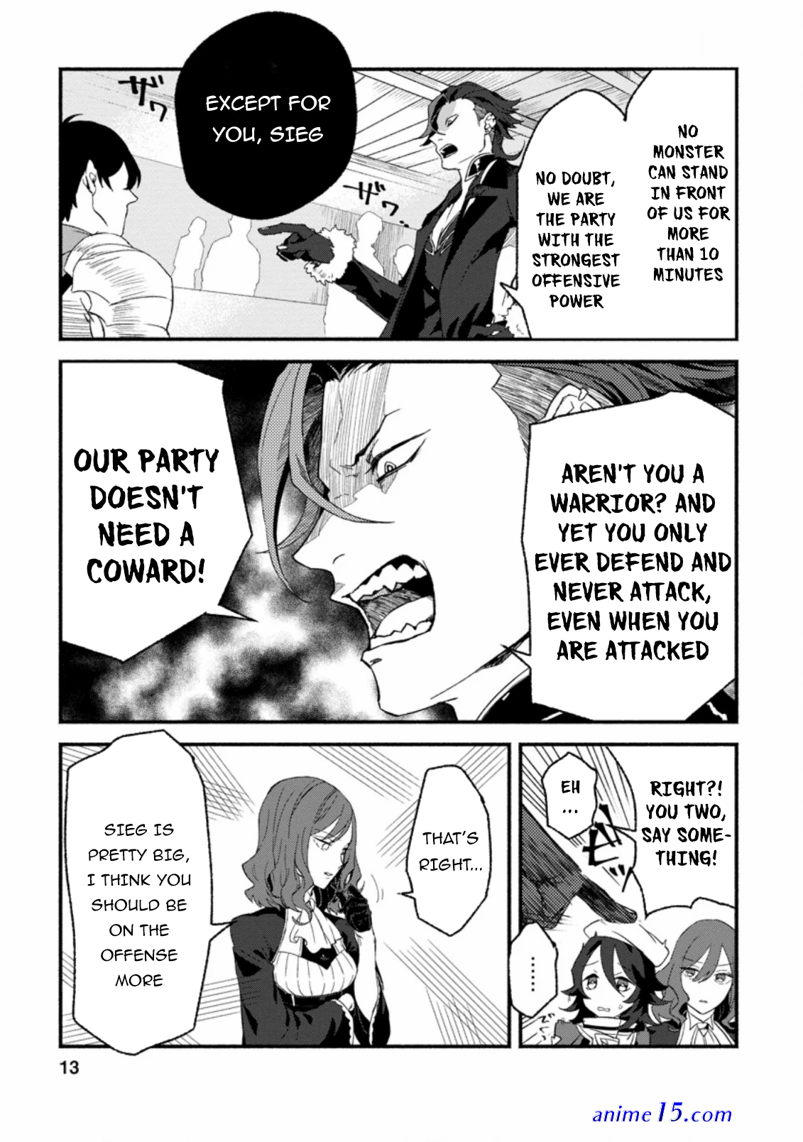 sono monban saikyou nitsuki: tsuihou sareta bougyo ryoku 9999 no senshi outo no monban toshite musou suru