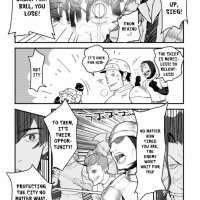 sono monban saikyou nitsuki: tsuihou sareta bougyo ryoku 9999 no senshi outo no monban toshite musou suru
