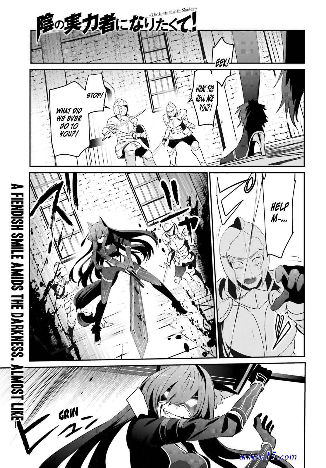 manga similar to the eminence in shadow
