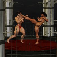 muscle catfight comics
