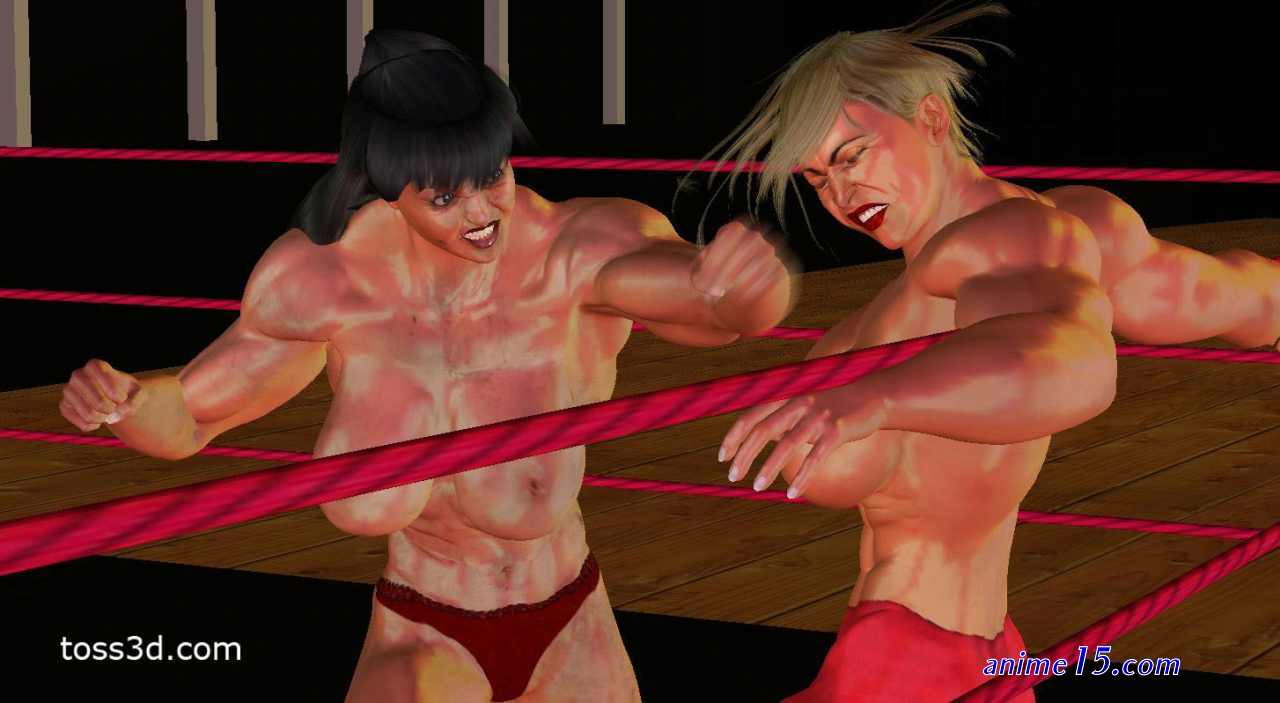 muscle catfight comics