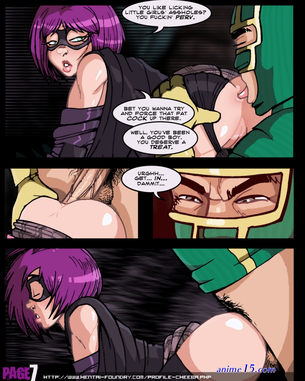 porn kick buttowski comics