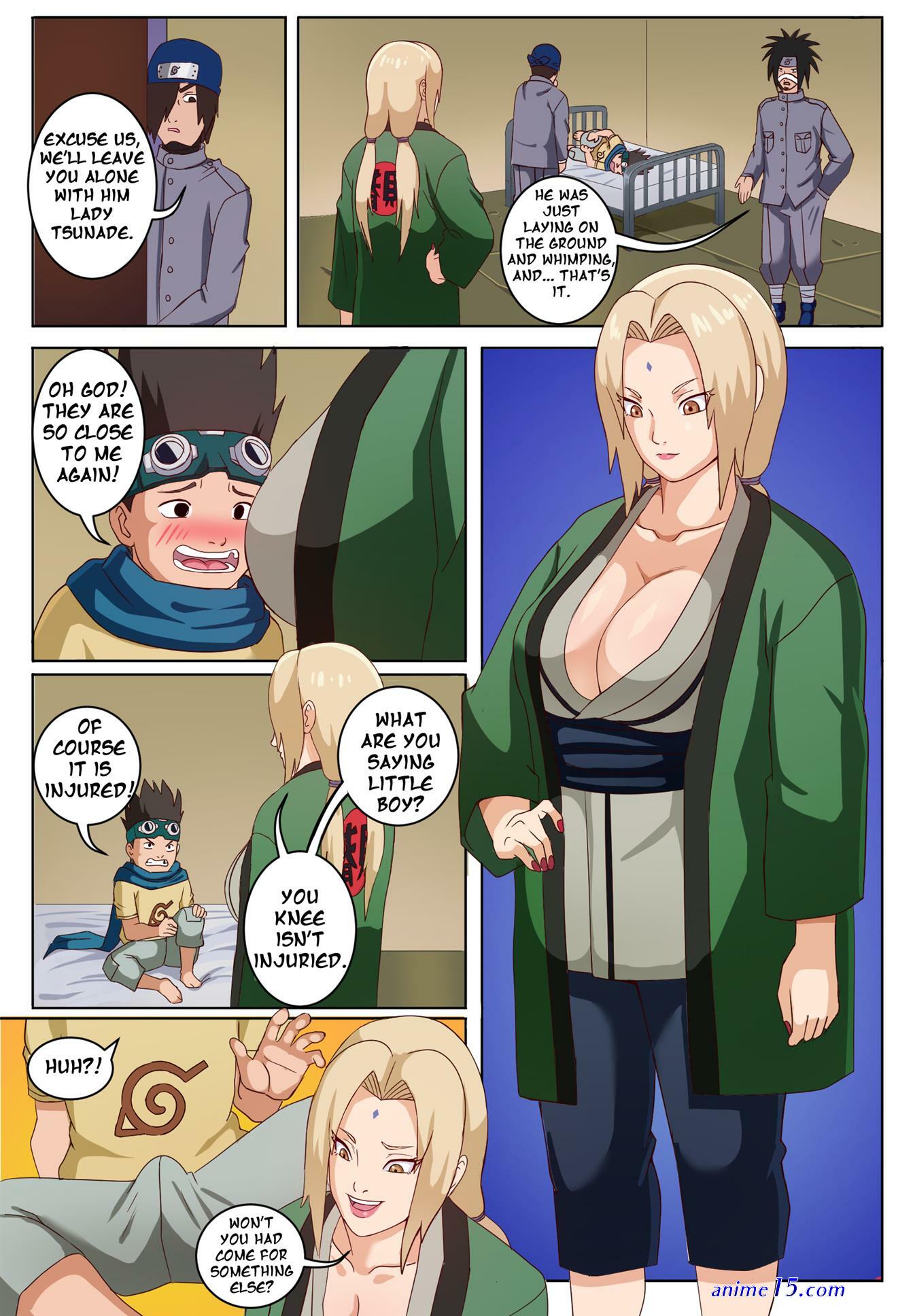 tsunade big boobs comics