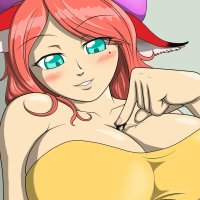 anime naked boob smother