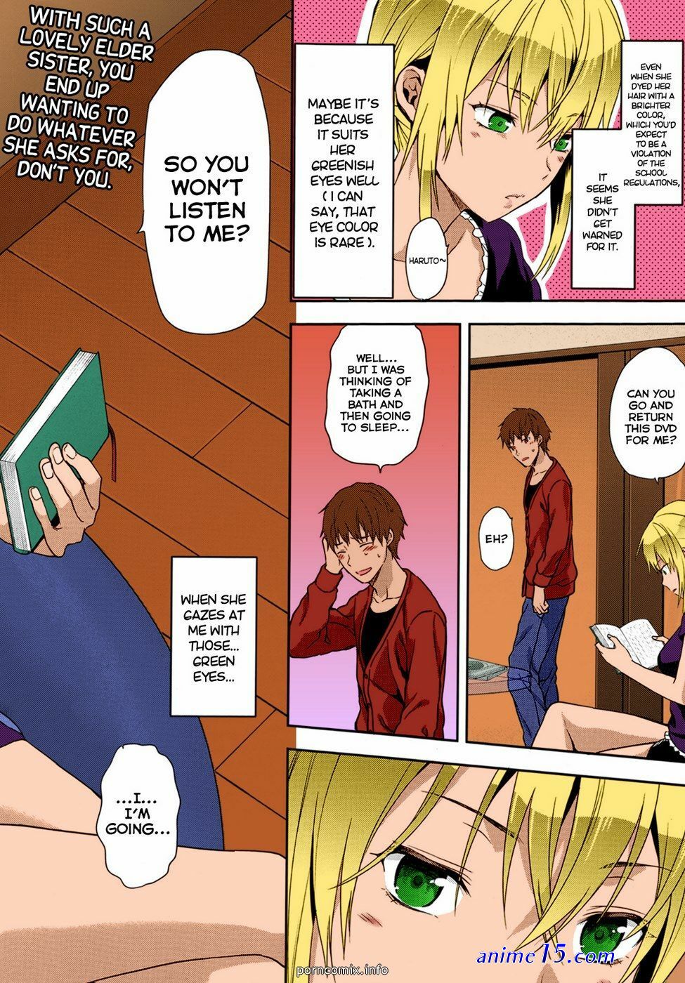 anime anal comic drunk sister