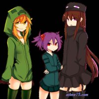 minecraft mobs into anime girl pussy