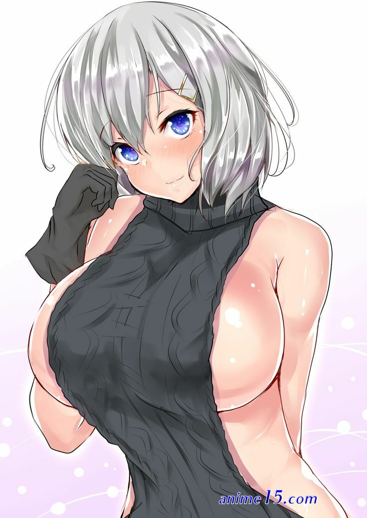 anime naked boob smother