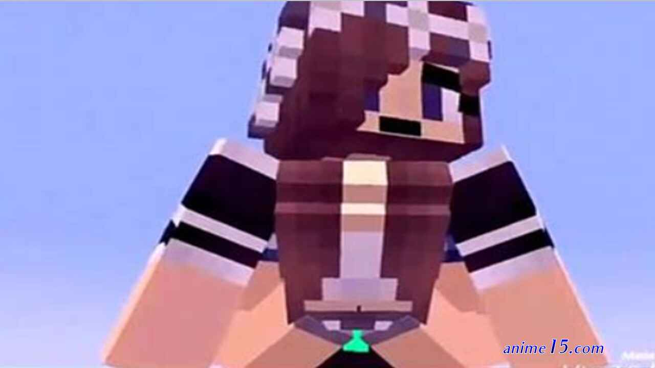 minecraft mobs into anime girl pussy