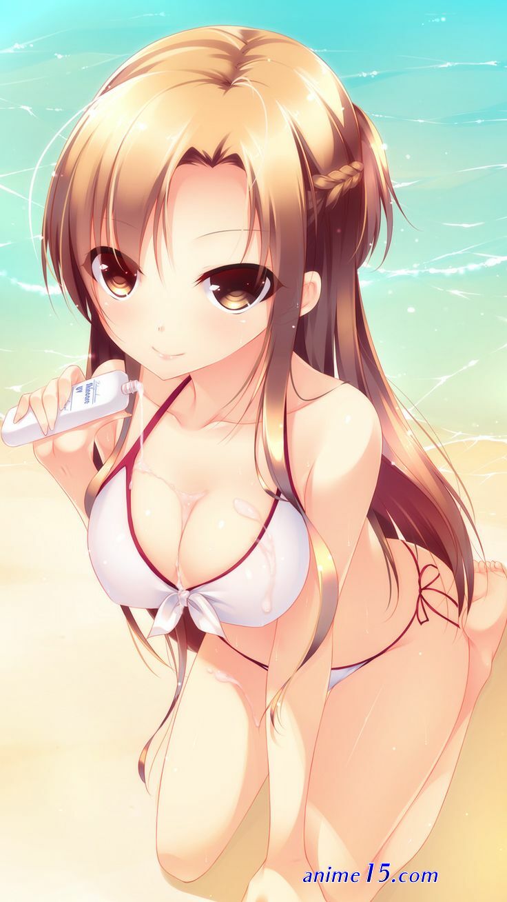 anime naked boob smother