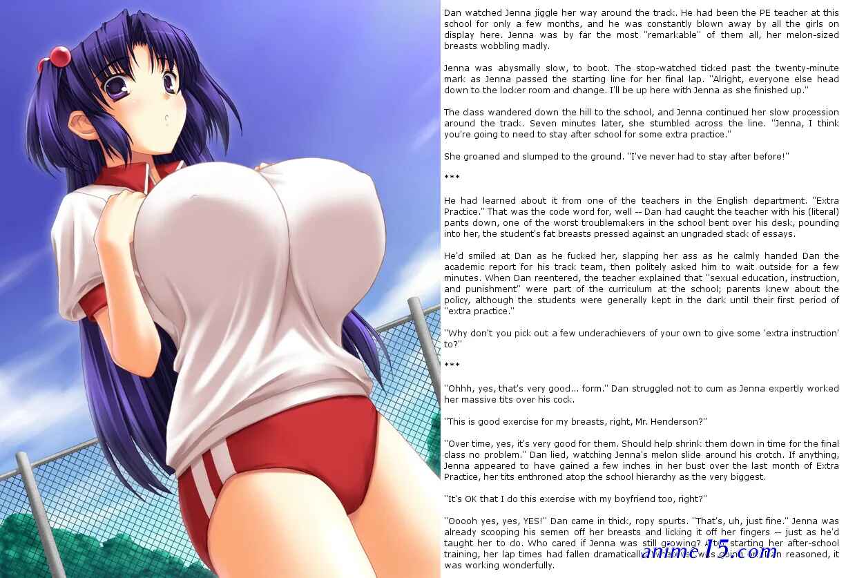 anime naked boob smother