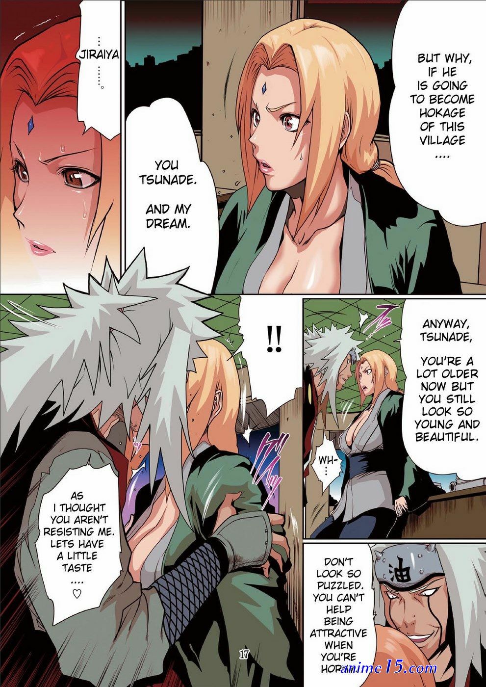 tsunade big boobs comics