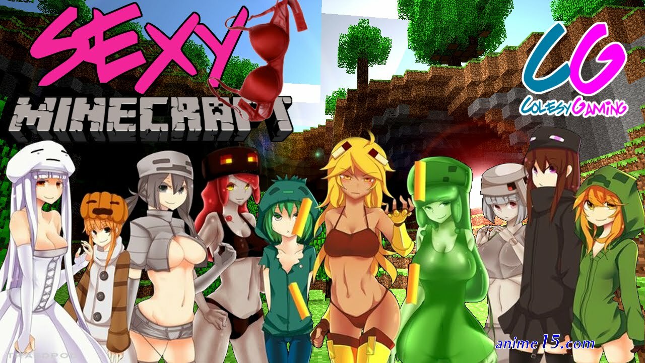 minecraft mobs into anime girl pussy