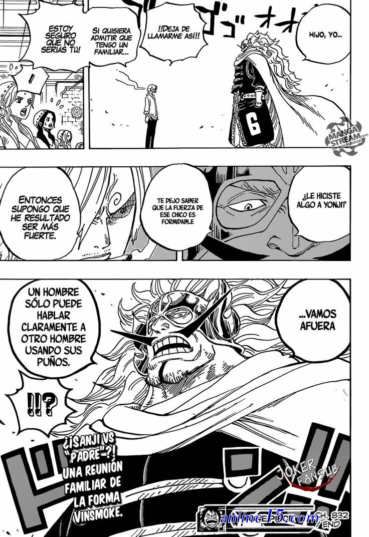 one piece capitulo 832