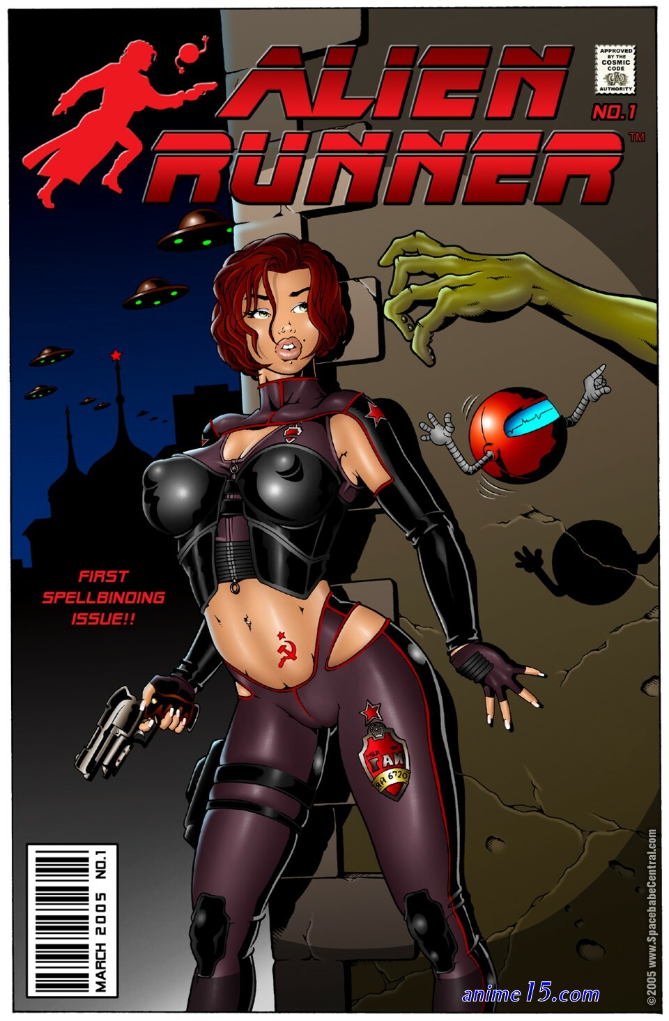 space babe central comics