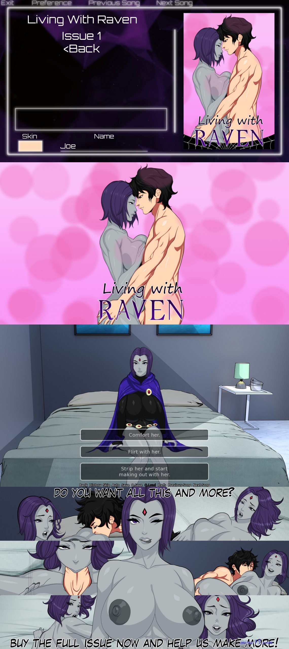 raven sexy comics