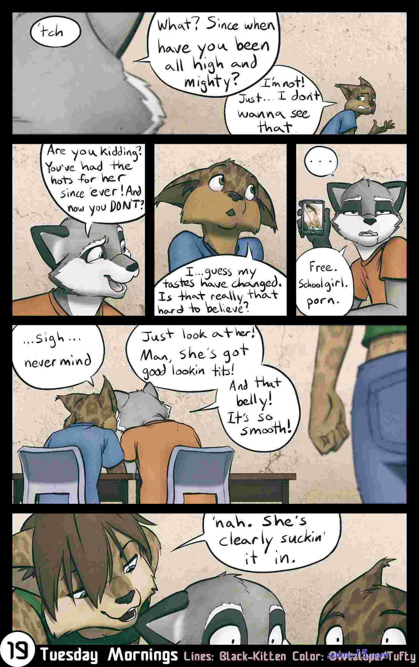 friday mornings comics porno