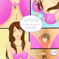 anime naked boob smother