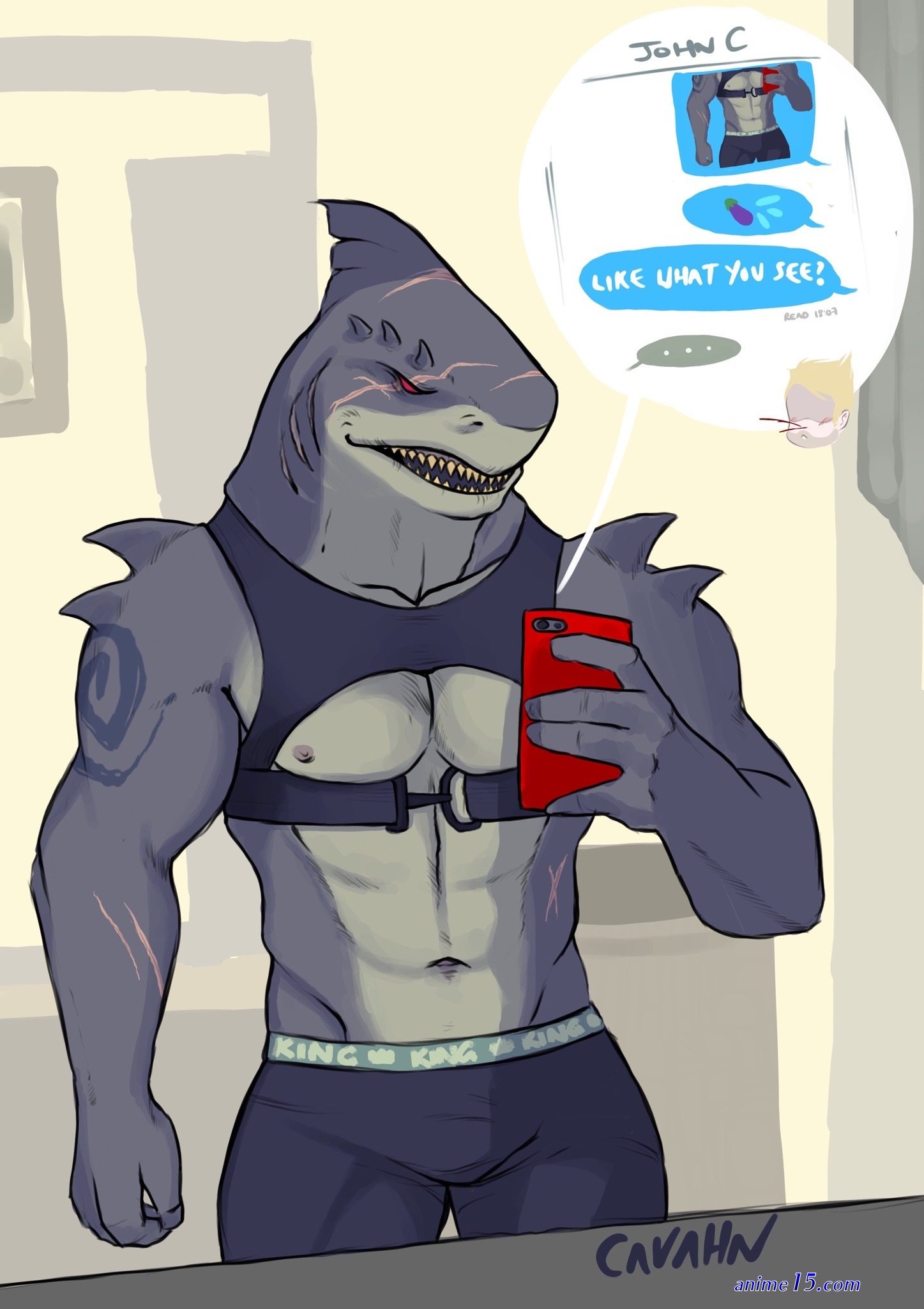 gay porn with shark comics