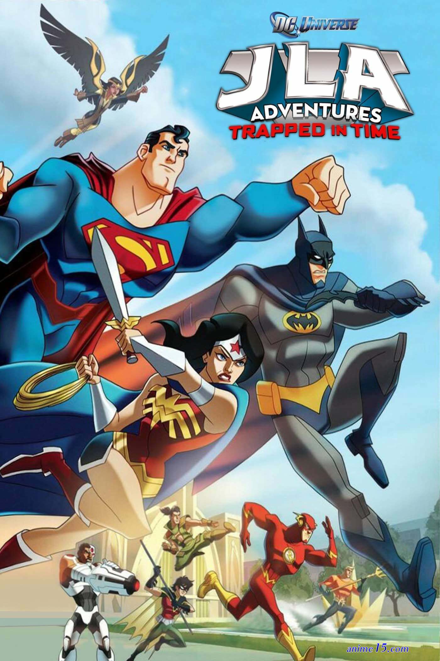 dc comics la ligue des justiciers nouvelle frontière streaming