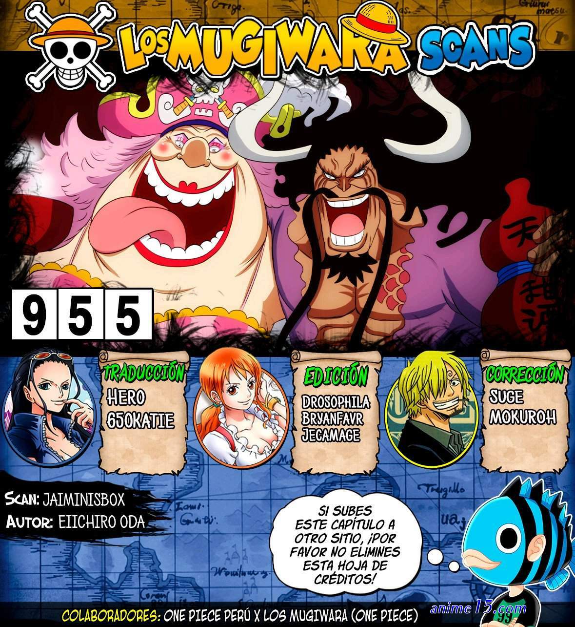 one piece cap 955 flv