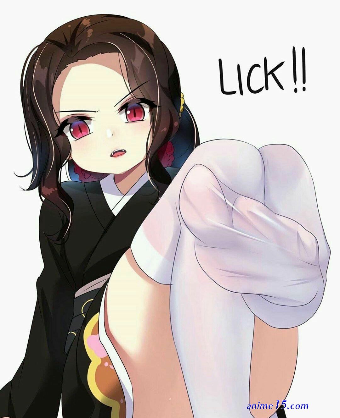 anime foot fetish