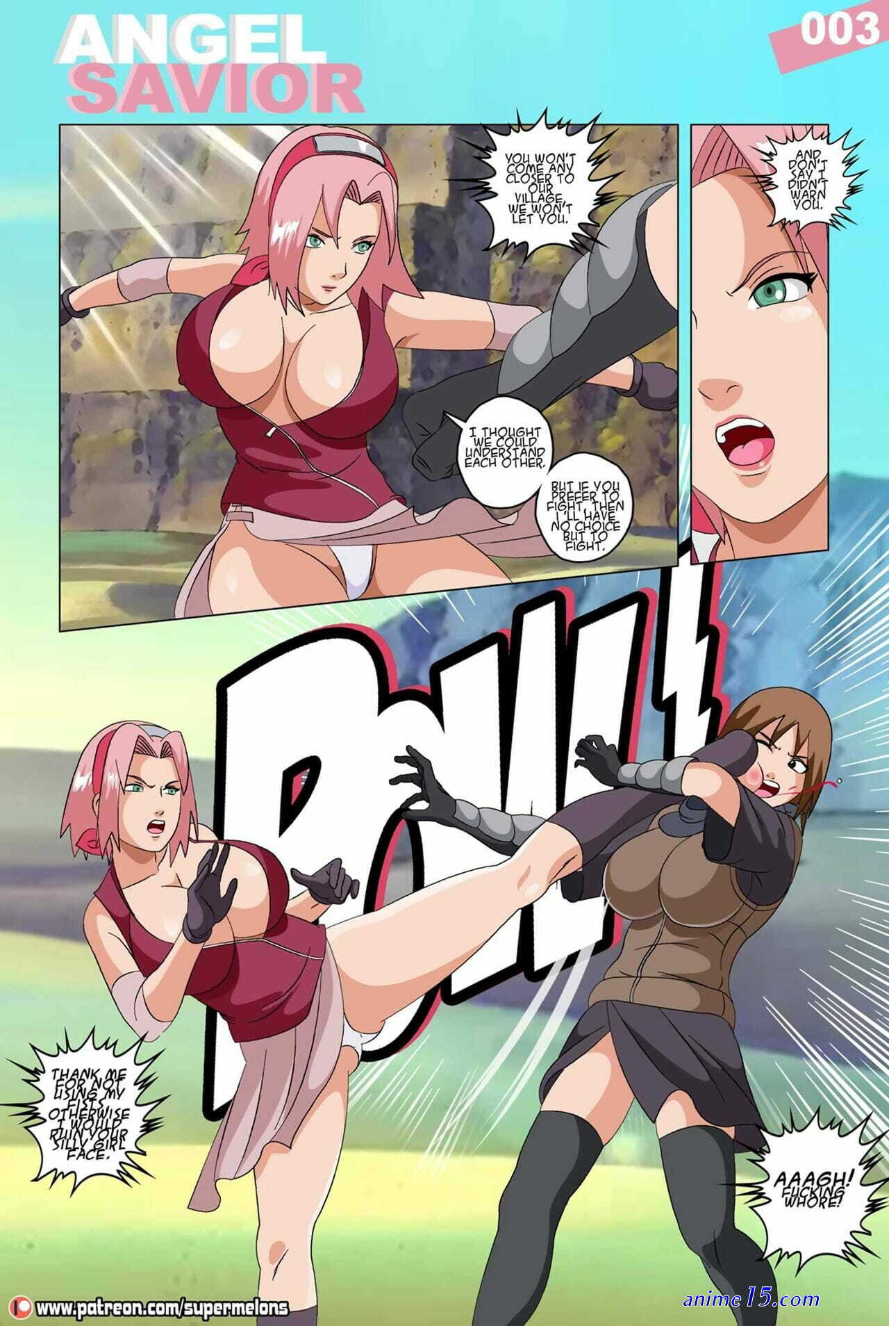 naruto haruno sakura super melons porn comics