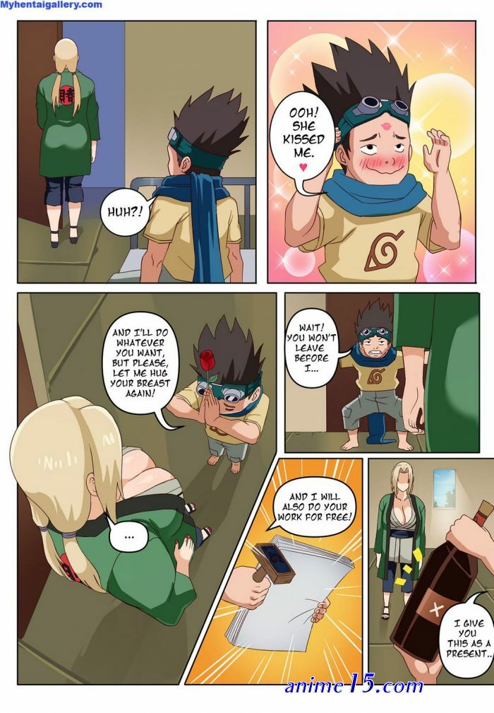 kushina and konohamaru comics