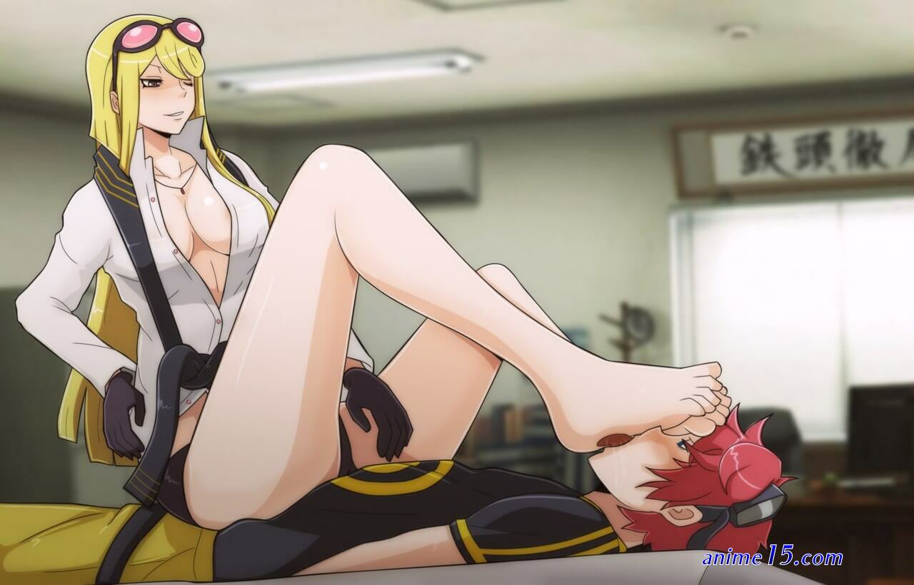 anime foot fetish
