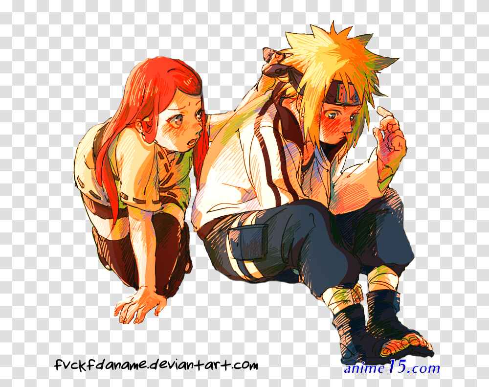 kushina and konohamaru comics