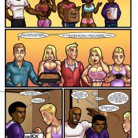 interracial cartoon porn comics