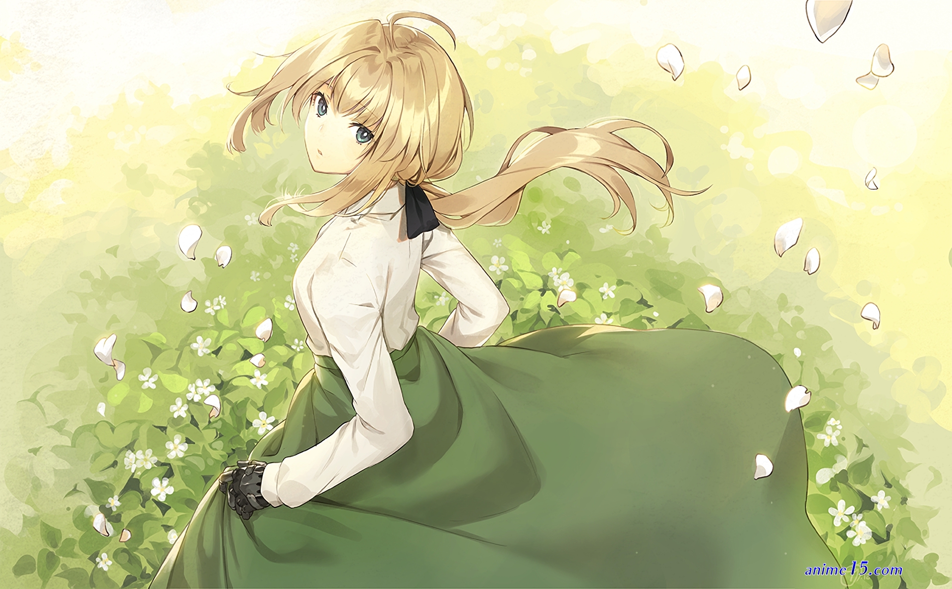 download anime violet evergarden hunstu