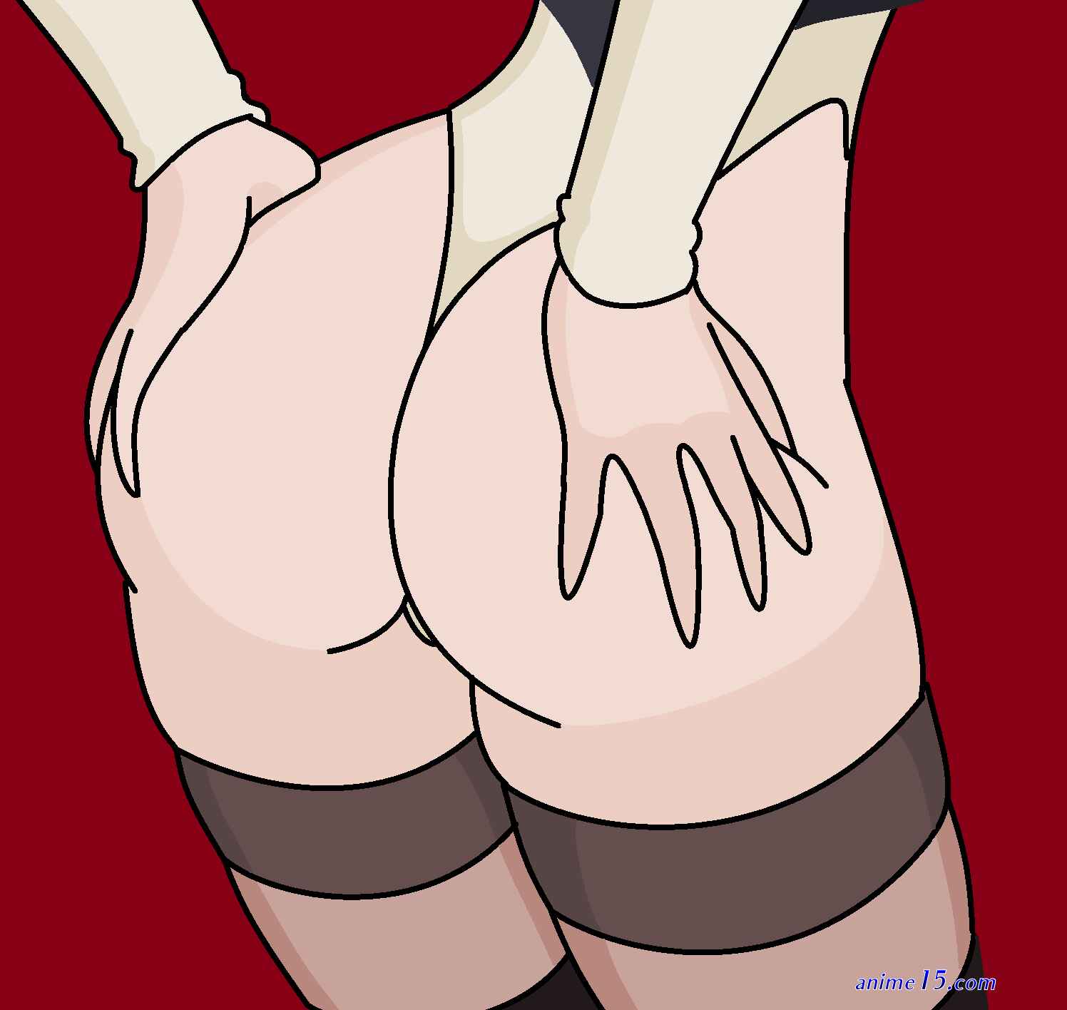 image anime half-naked