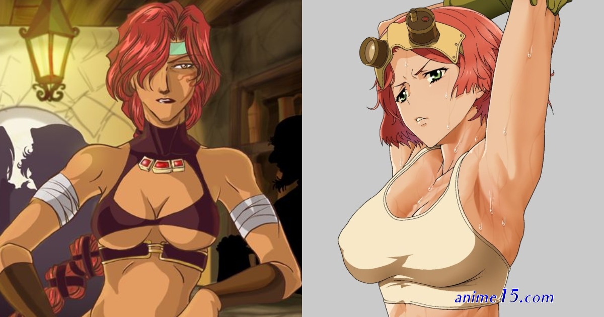anime naked girls muscle