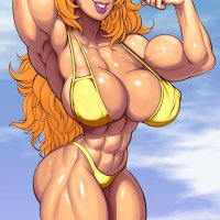 anime naked girls muscle