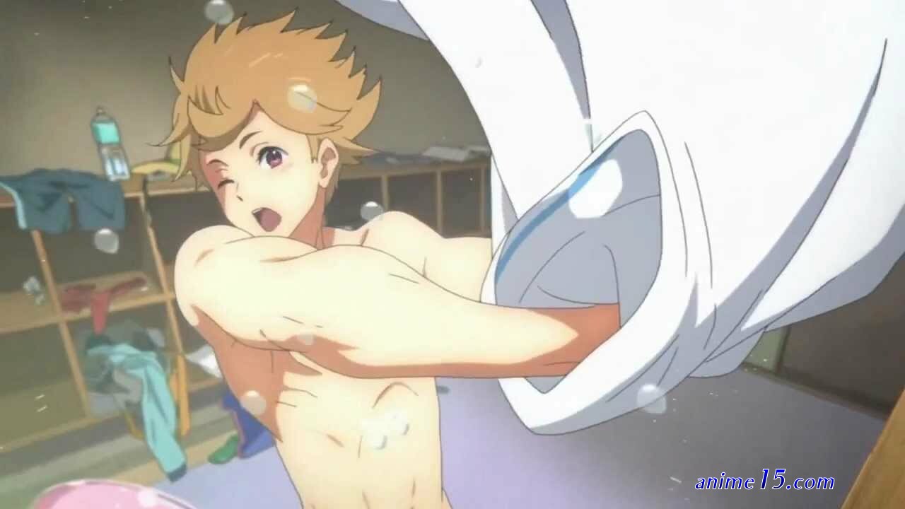 naked gay anime