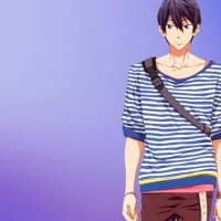 image anime half-naked