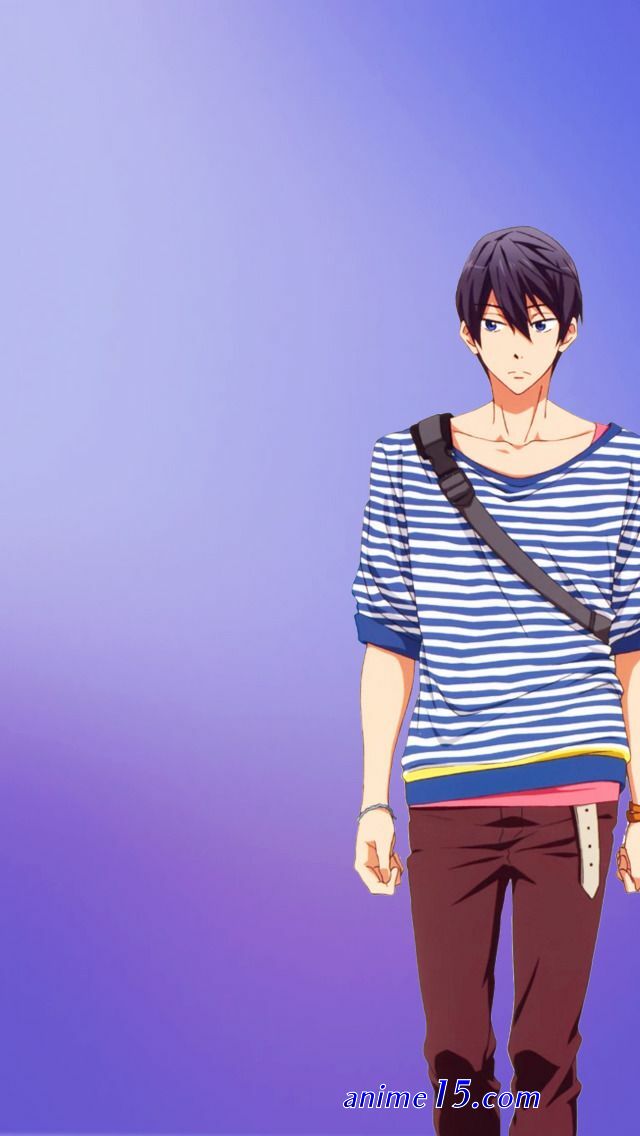 image anime half-naked