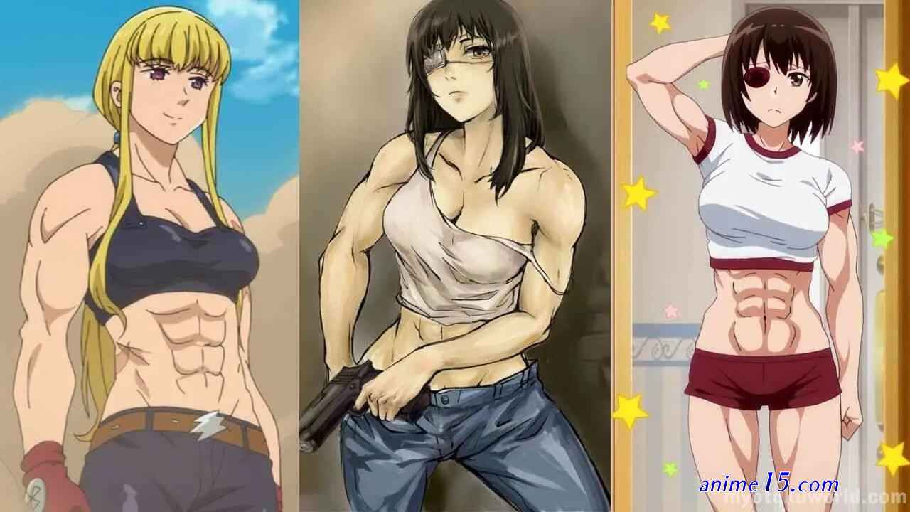 anime naked girls muscle