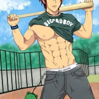 naked gay anime