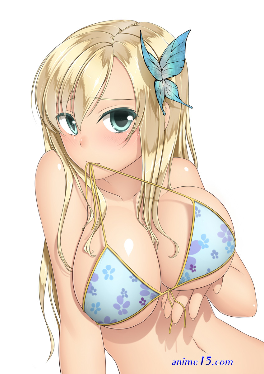 image anime half-naked