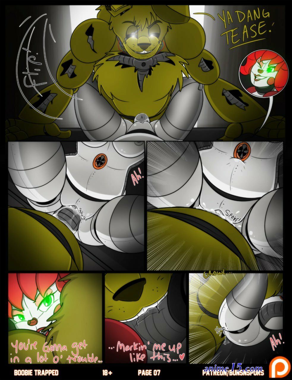 five nights at freddy s baby porn comics