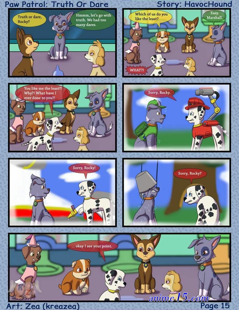 sex paw patrol comics